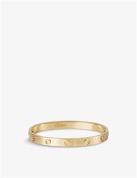 cartier love bracelet selfridges|cartier bracelet love collection.